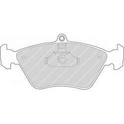 Kit pastiglie freno anteriore