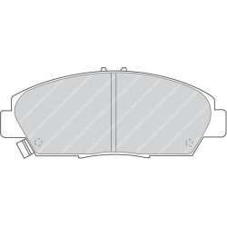 Kit pastiglie freno anteriore