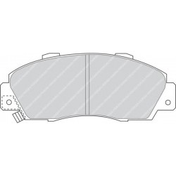 Kit pastiglie freno anteriore