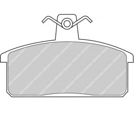 Kit pastiglie freno anteriore