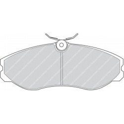 Kit pastiglie freno anteriore