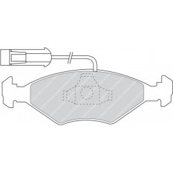Kit pastiglie freno anteriore