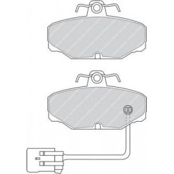 Kit pastiglie freno posteriore