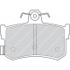 Kit pastiglie freno posteriore