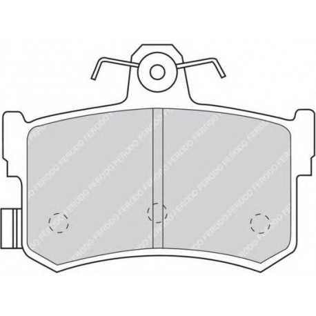 Kit pastiglie freno posteriore