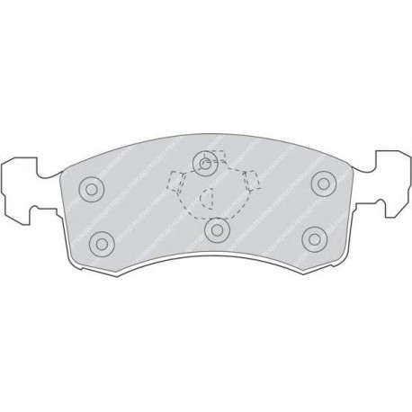 Kit pastiglie freno anteriore