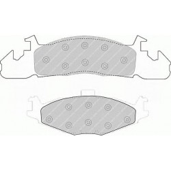 Kit pastiglie freno anteriore