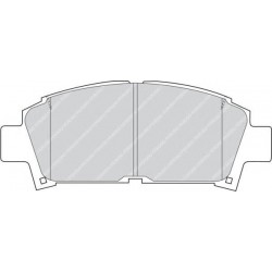 Kit pastiglie freno anteriore