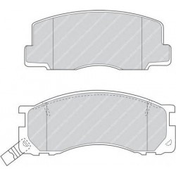 Kit pastiglie freno anteriore