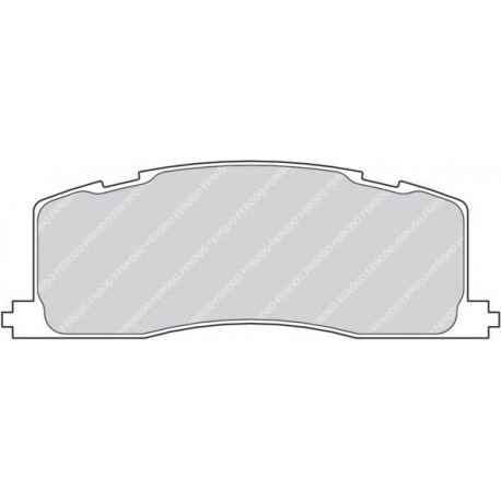 Kit pastiglie freno posteriore