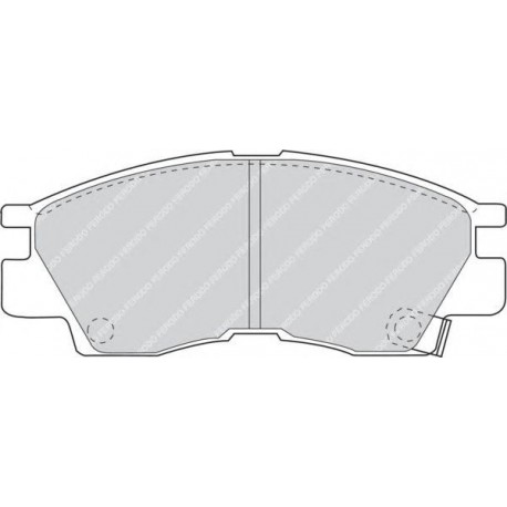 Kit pastiglie freno anteriore