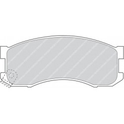 Kit pastiglie freno anteriore