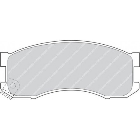 Kit pastiglie freno anteriore