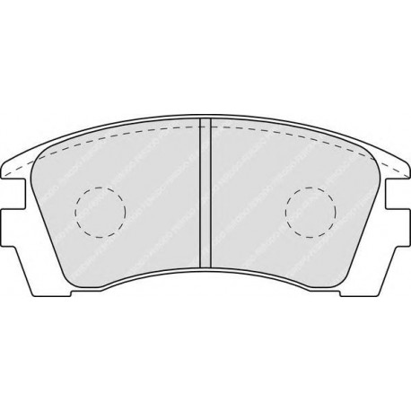 Kit pastiglie freno anteriore