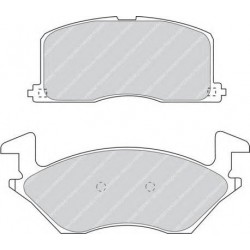 Kit pastiglie freno anteriore