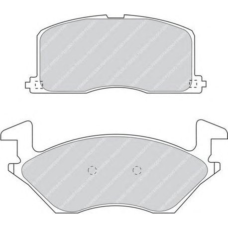 Kit pastiglie freno anteriore