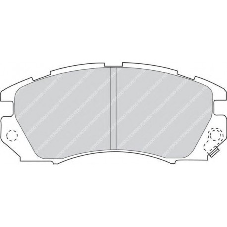 Kit pastiglie freno anteriore