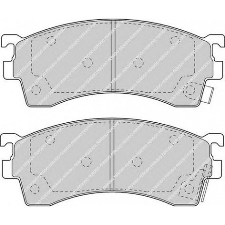 Kit pastiglie freno anteriore