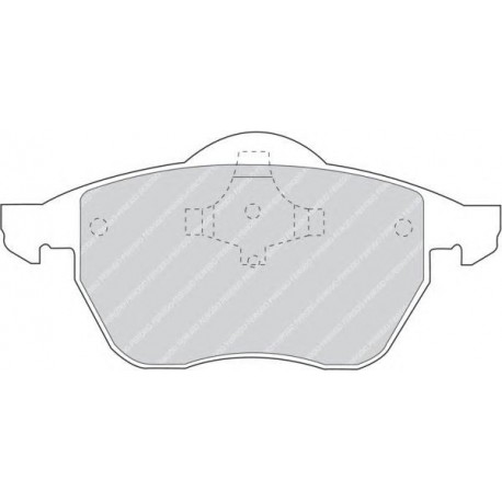 Kit pastiglie freno anteriore