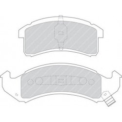 Kit pastiglie freno anteriore
