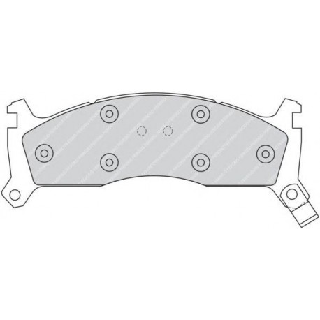 Kit pastiglie freno anteriore