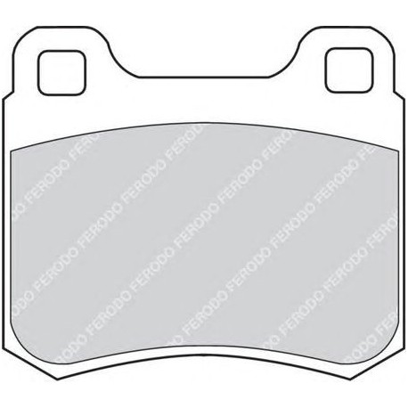 Kit pastiglie freno posteriore