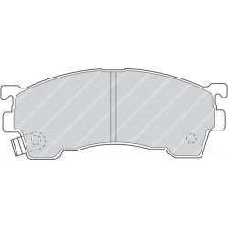 Kit pastiglie freno anteriore