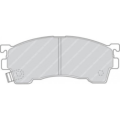 Kit pastiglie freno anteriore