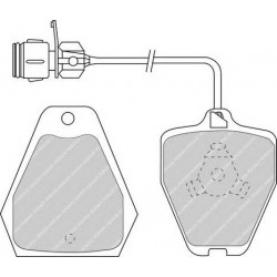 Kit pastiglie freno anteriore