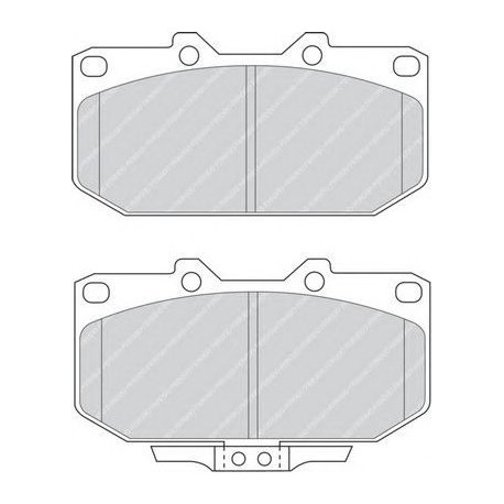 Kit pastiglie freno anteriore
