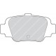 Kit pastiglie freno posteriore