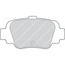 Kit pastiglie freno posteriore