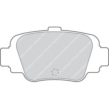 Kit pastiglie freno posteriore