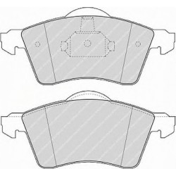 Kit pastiglie freno anteriore
