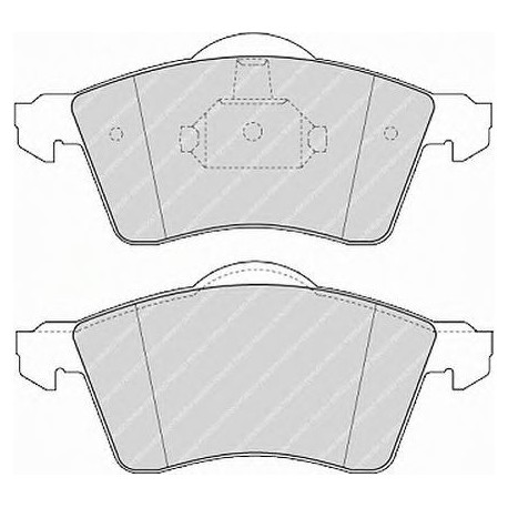 Kit pastiglie freno anteriore