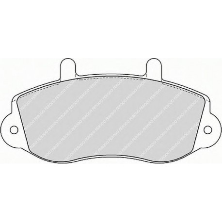 Kit pastiglie freno anteriore