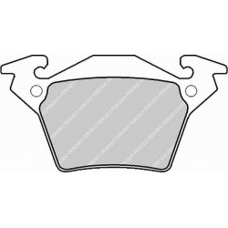 Kit pastiglie freno posteriore