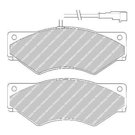 Kit pastiglie freno anteriore