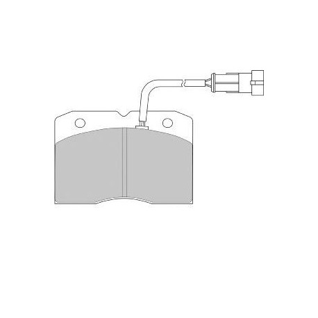 Kit pastiglie freno anteriore