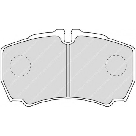 Kit pastiglie freno posteriore