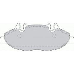 Kit pastiglie freno anteriore