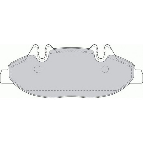 Kit pastiglie freno anteriore