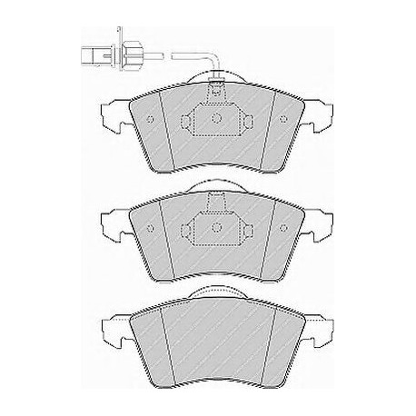 Kit pastiglie freno anteriore