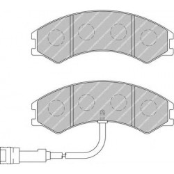 Kit pastiglie freno anteriore
