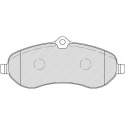 Kit pastiglie freno anteriore