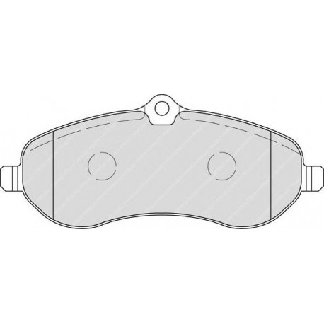 Kit pastiglie freno anteriore