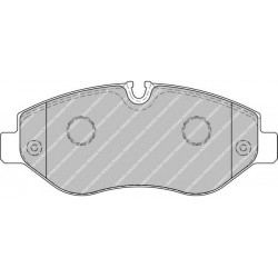 Kit pastiglie freno anteriore