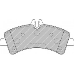 Kit pastiglie freno posteriore