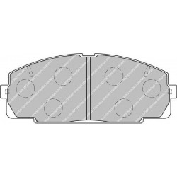 Kit pastiglie freno anteriore