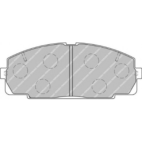 Kit pastiglie freno anteriore